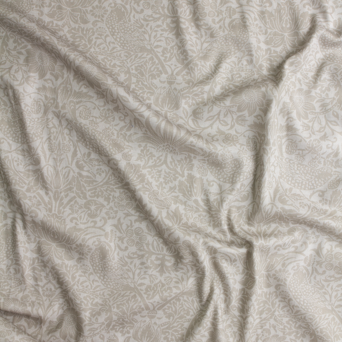 The Berry Pickers Sand Japanese Lightweight Cotton Sateen #30868 Fabric By The Yard - Wide shot