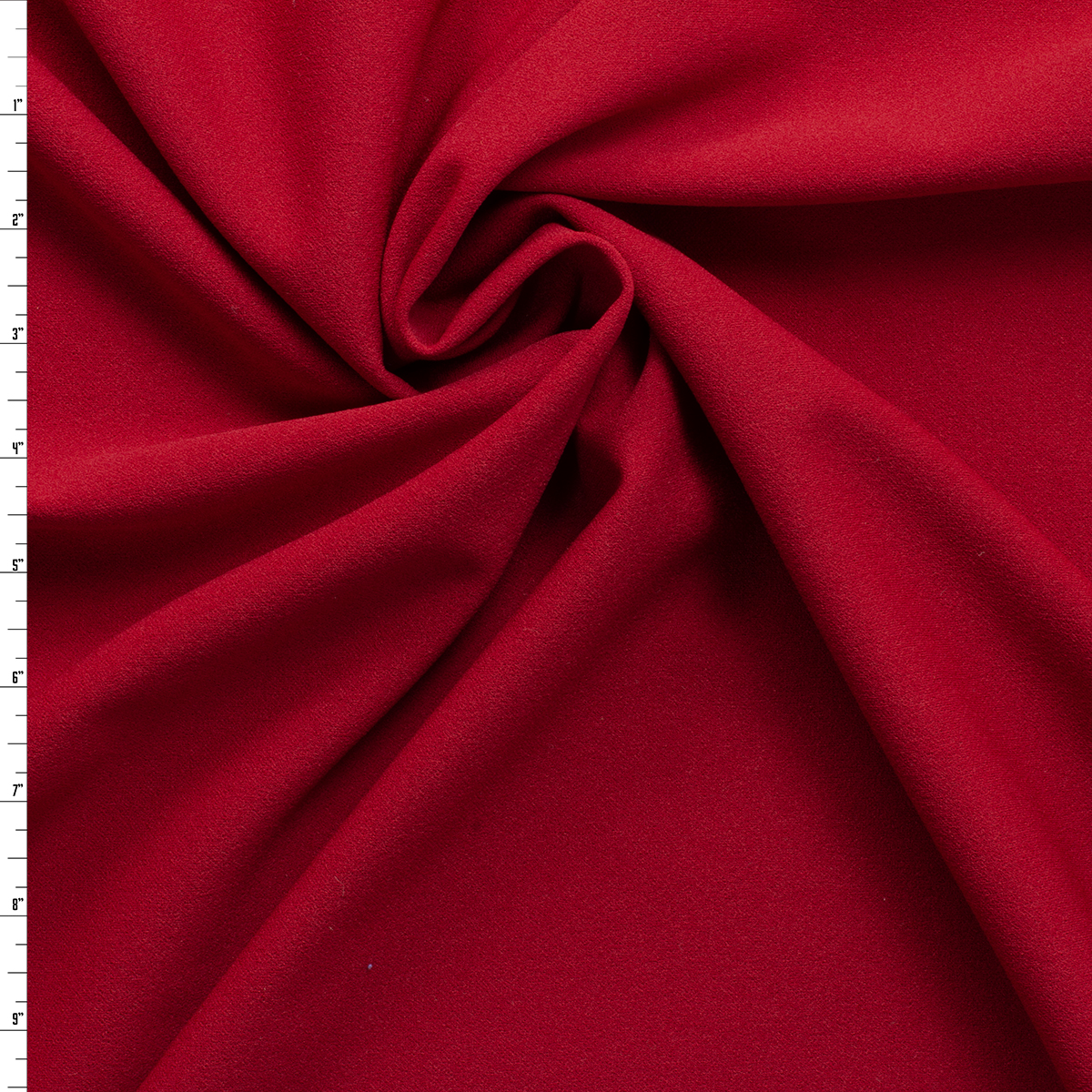 Wine Stretch Crepe Knit #30928 Fabric By The Yard