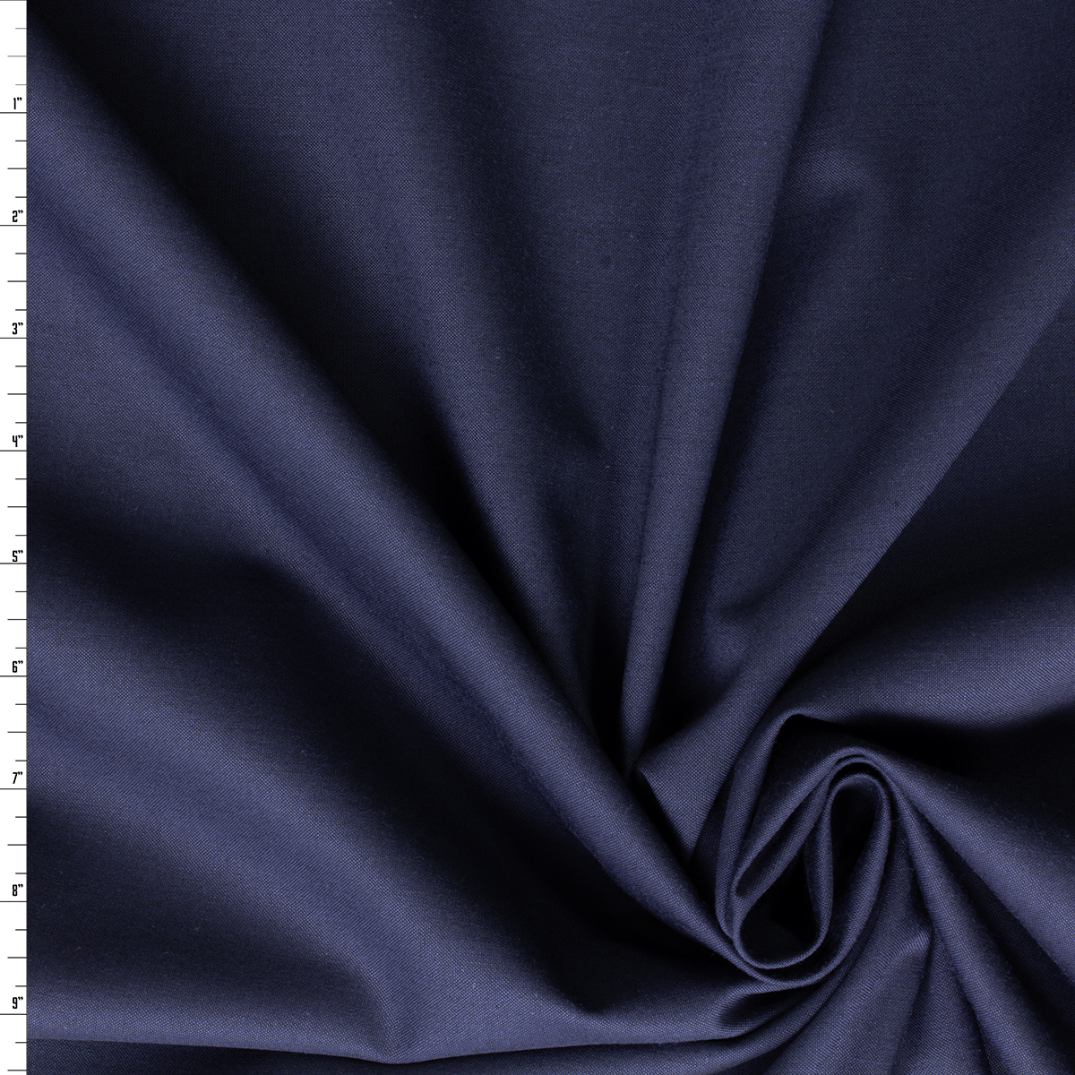 Navy Blue Poly/Wool Suiting #30949 Fabric By The Yard