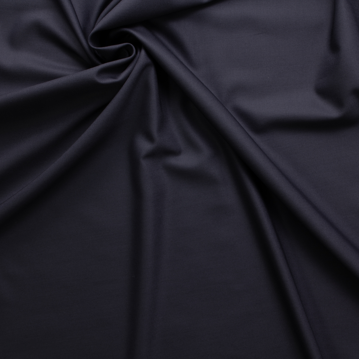 Dark Navy Cotton/Wool Gabardine #30950 Fabric By The Yard - Wide shot
