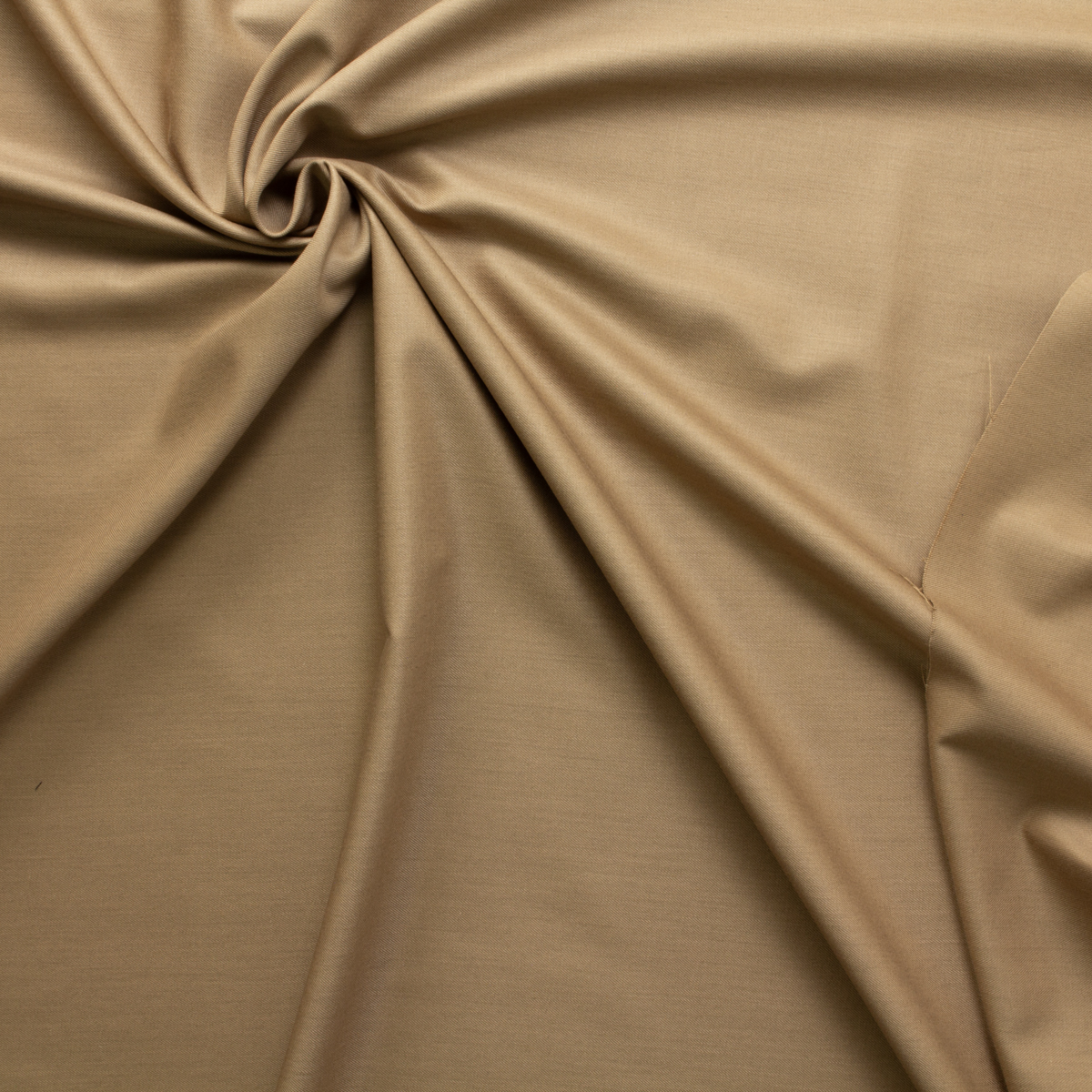 Tan Cotton/Wool Gabardine #30953 Fabric By The Yard - Wide shot