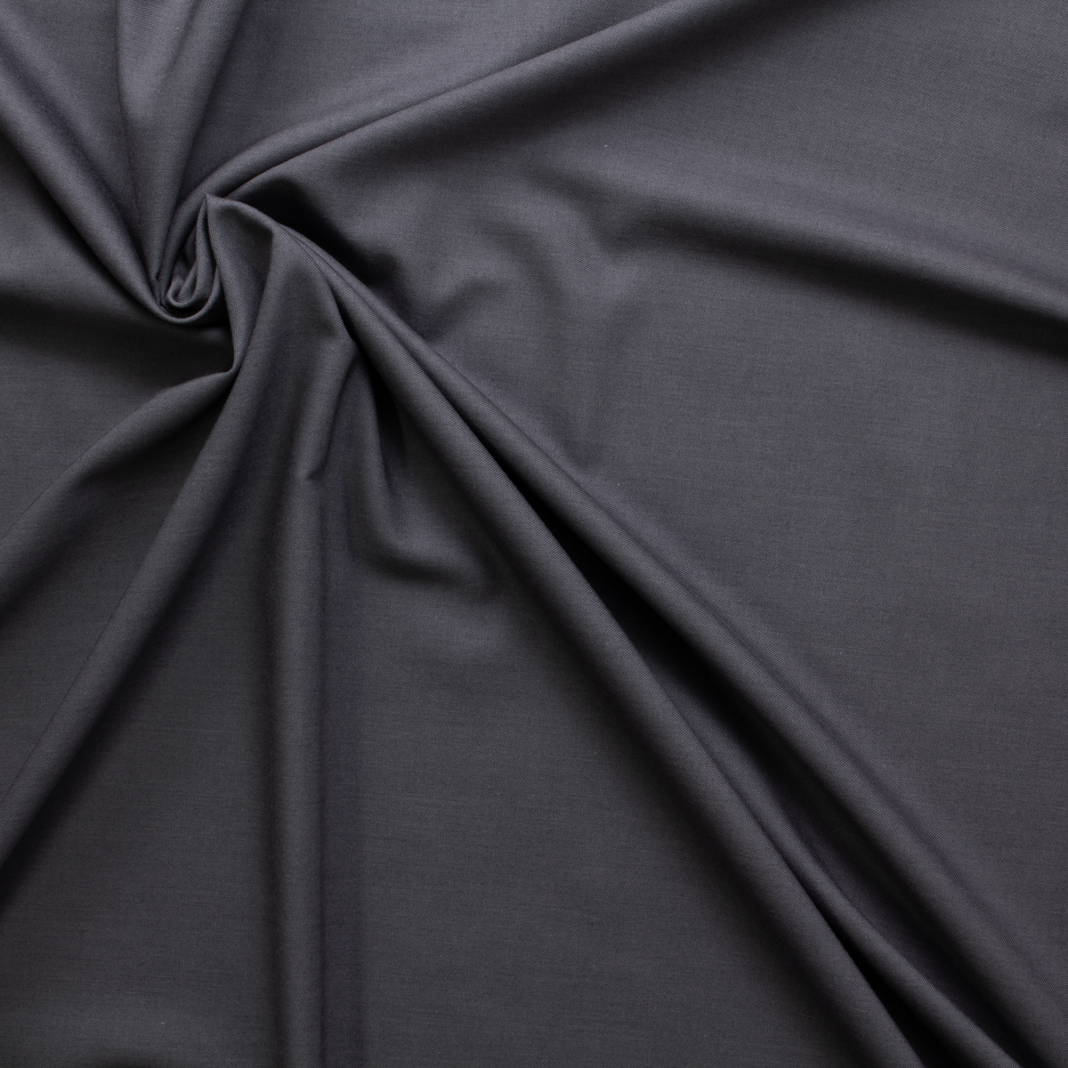 Grey Cotton/Wool Gabardine #30954 Fabric By The Yard - Wide shot