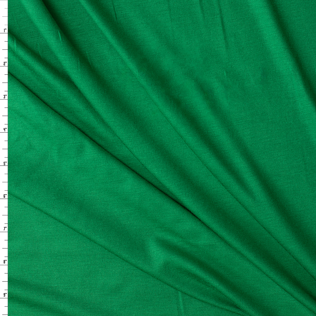 Kelly Green Stretch Modal Jersey Knit #30999 Fabric By The Yard