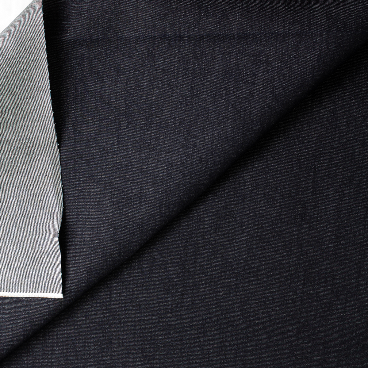 Dark Indigo 15.3oz Italian Denim from Jacob Cohën #31094 Fabric By The Yard - Wide shot