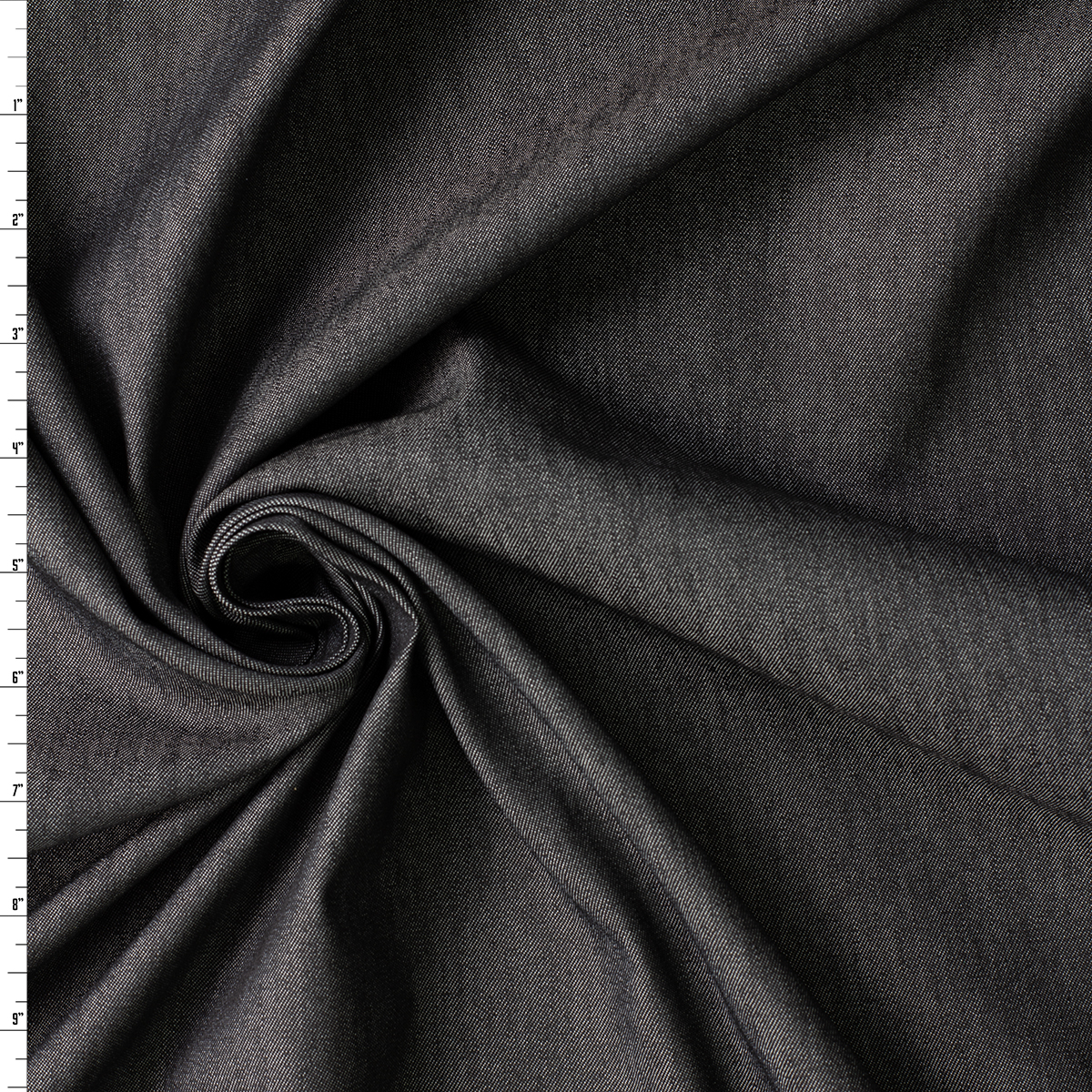Black 6oz Italian Denim from Jacob Cohën #31095 Fabric By The Yard