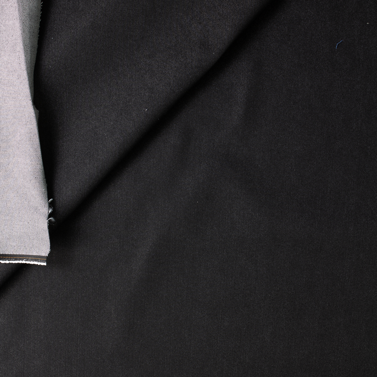 Black Stretch 11.8oz Italian Denim from Jacob Cohën #31100 Fabric By The Yard - Wide shot