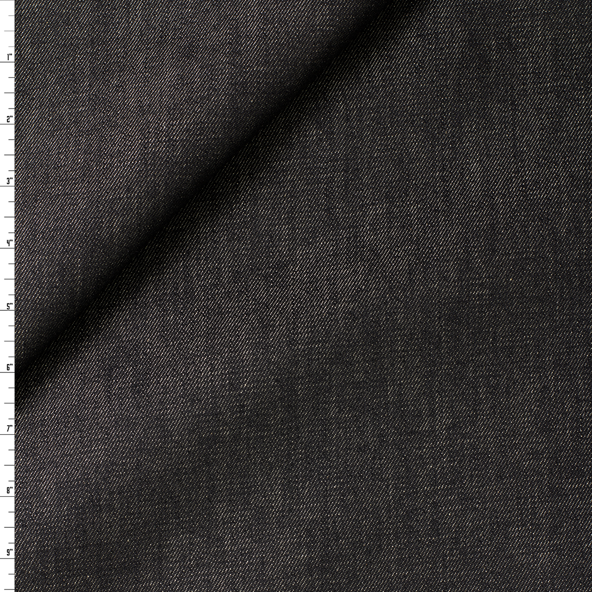Black 11.4oz Italian Denim from Jacob Cohën #31101 Fabric By The Yard