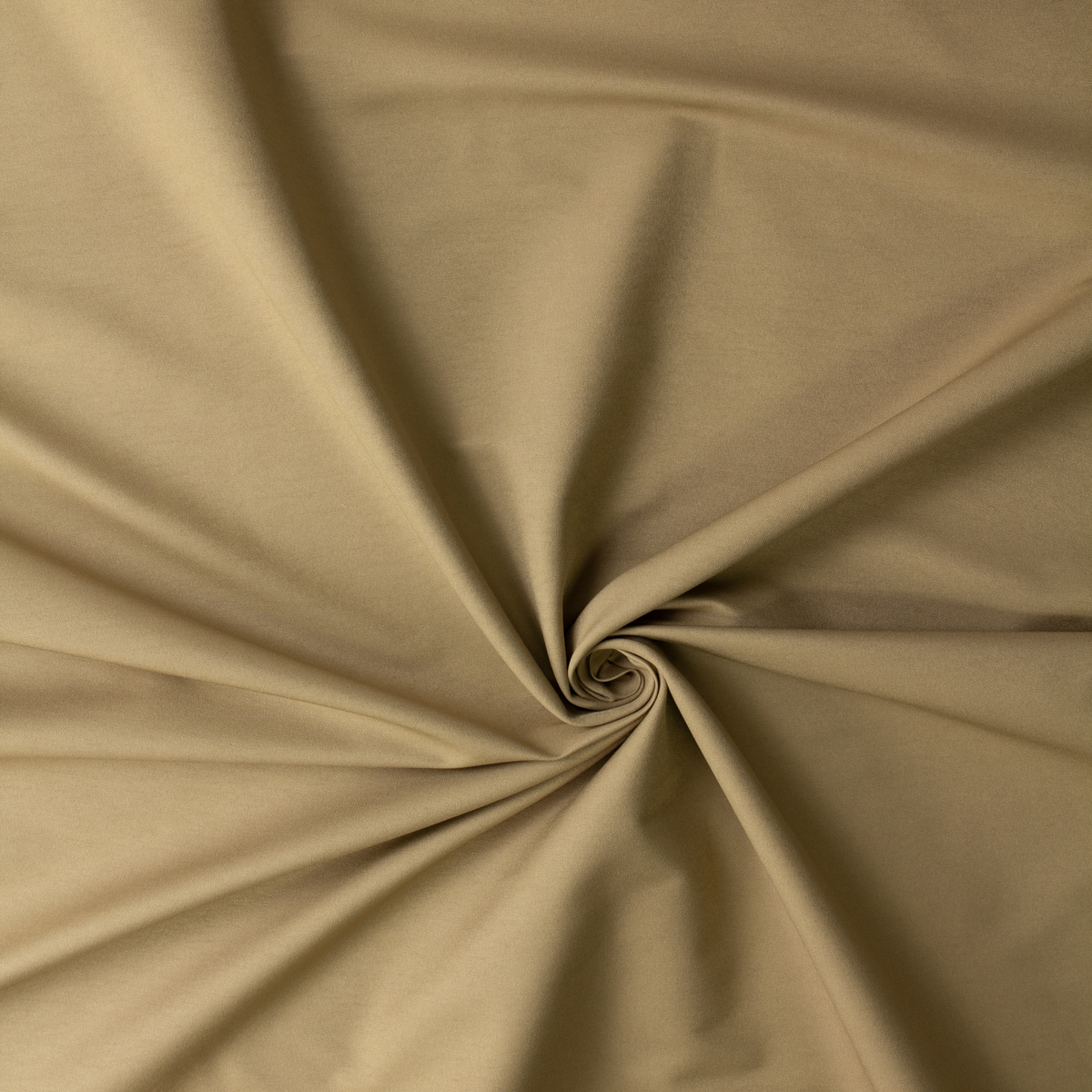 Tan Stretch Nylon/Viscose Twill #31119 Fabric By The Yard - Wide shot