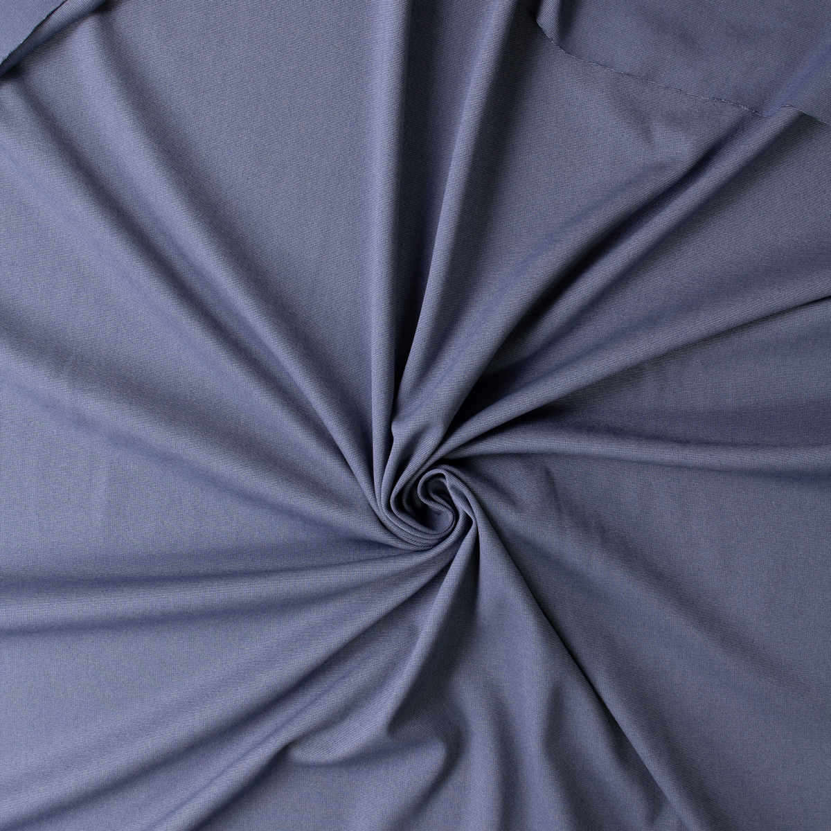 Denim Blue Designer Ponte De Roma #31134 Fabric By The Yard - Wide shot