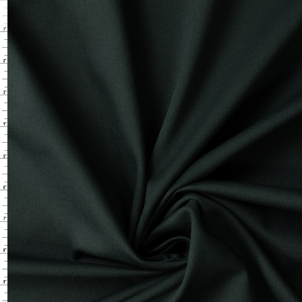 Hunter Green Designer Ponte De Roma #31137 Fabric By The Yard