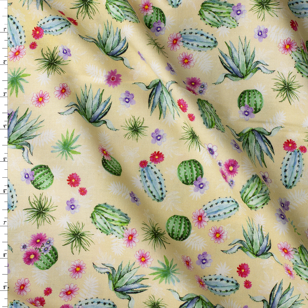 Desert Blooms - Sand Quilter’s Cotton from Robert Kaufman #31178 Fabric By The Yard