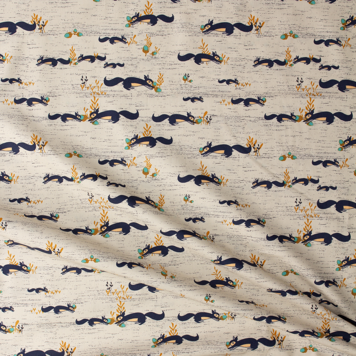 Little Forester Fusion Cotton Poplin from Art Gallery Fabrics #31234 Fabric By The Yard - Wide shot