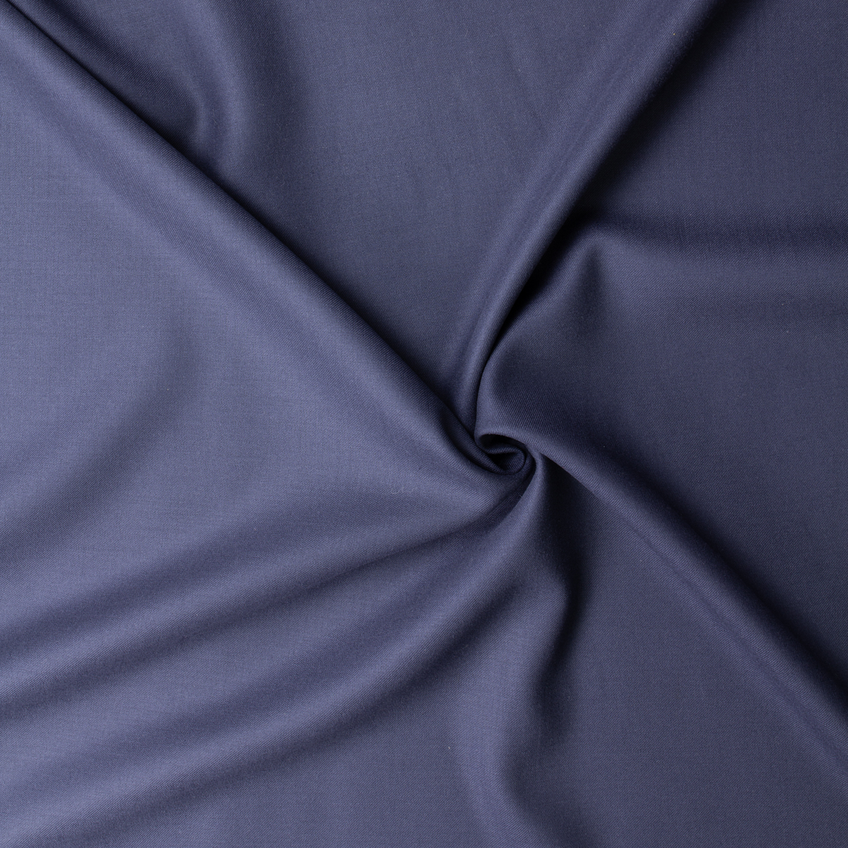 Navy Heavy Stretch Wool Twill Double Cloth #31354 Fabric By The Yard - Wide shot