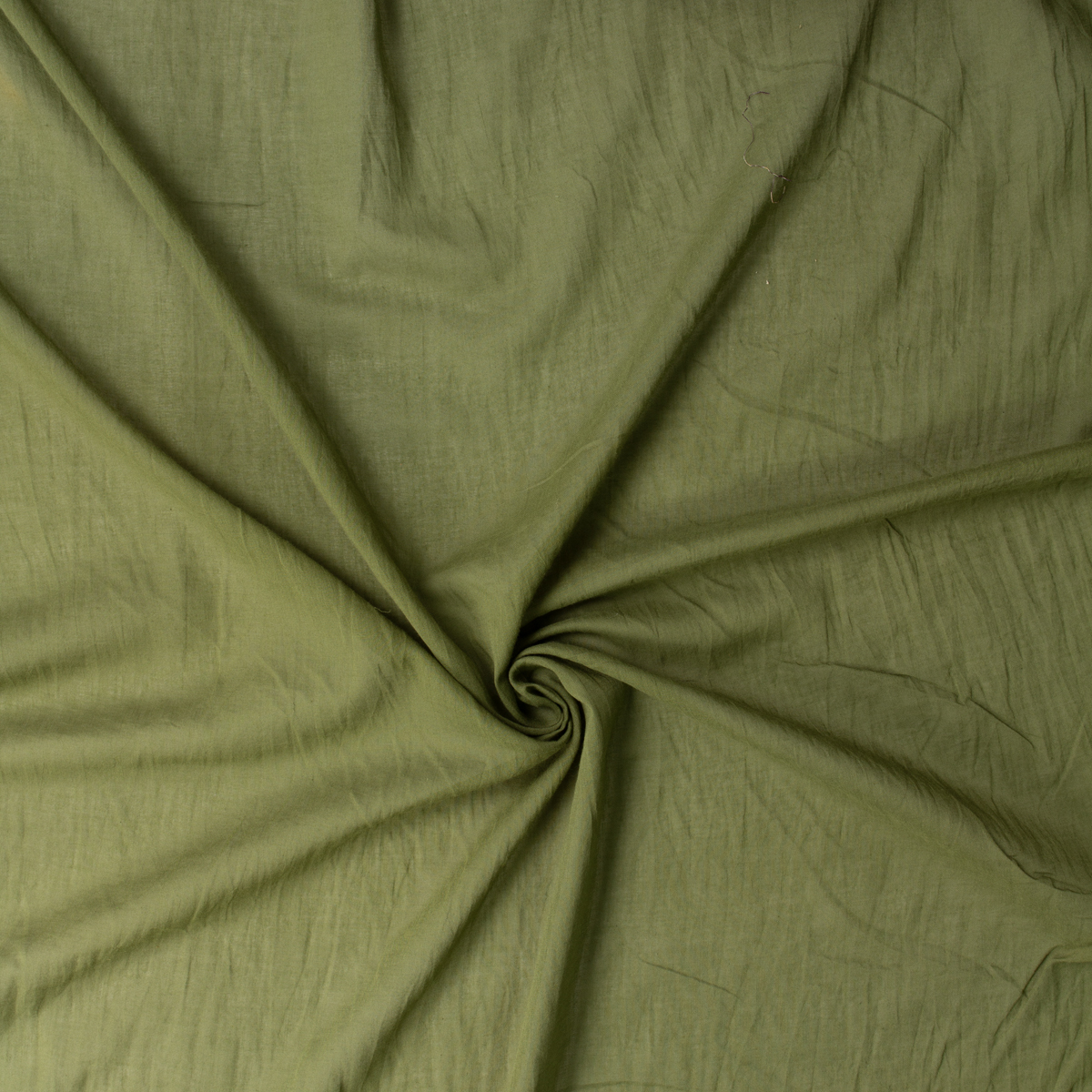 Olive Green Cotton Voile #31377 Fabric By The Yard - Wide shot