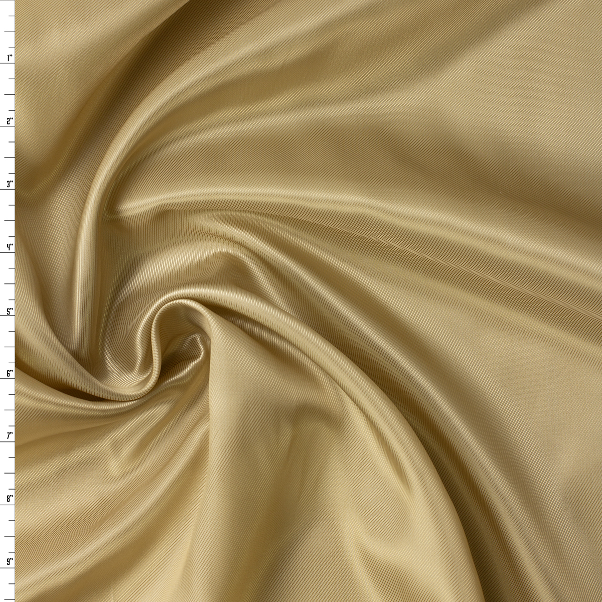 Gold Twill Weave Bemberg Lining #31530 Fabric By The Yard