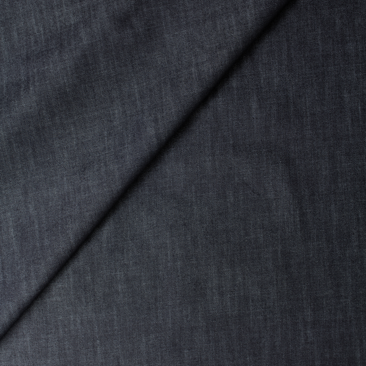 Streaked Dark Indigo 13.3oz Italian Denim from Jacob Cohën #31577 Fabric By The Yard - Wide shot