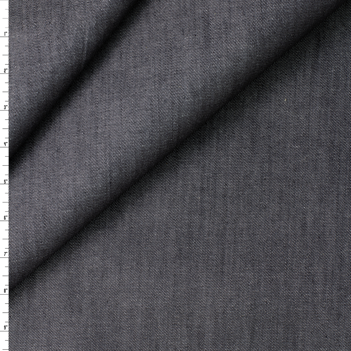 Dark Indigo 8.3oz Italian Stretch Denim from Jacob Cohën #31579 Fabric By The Yard