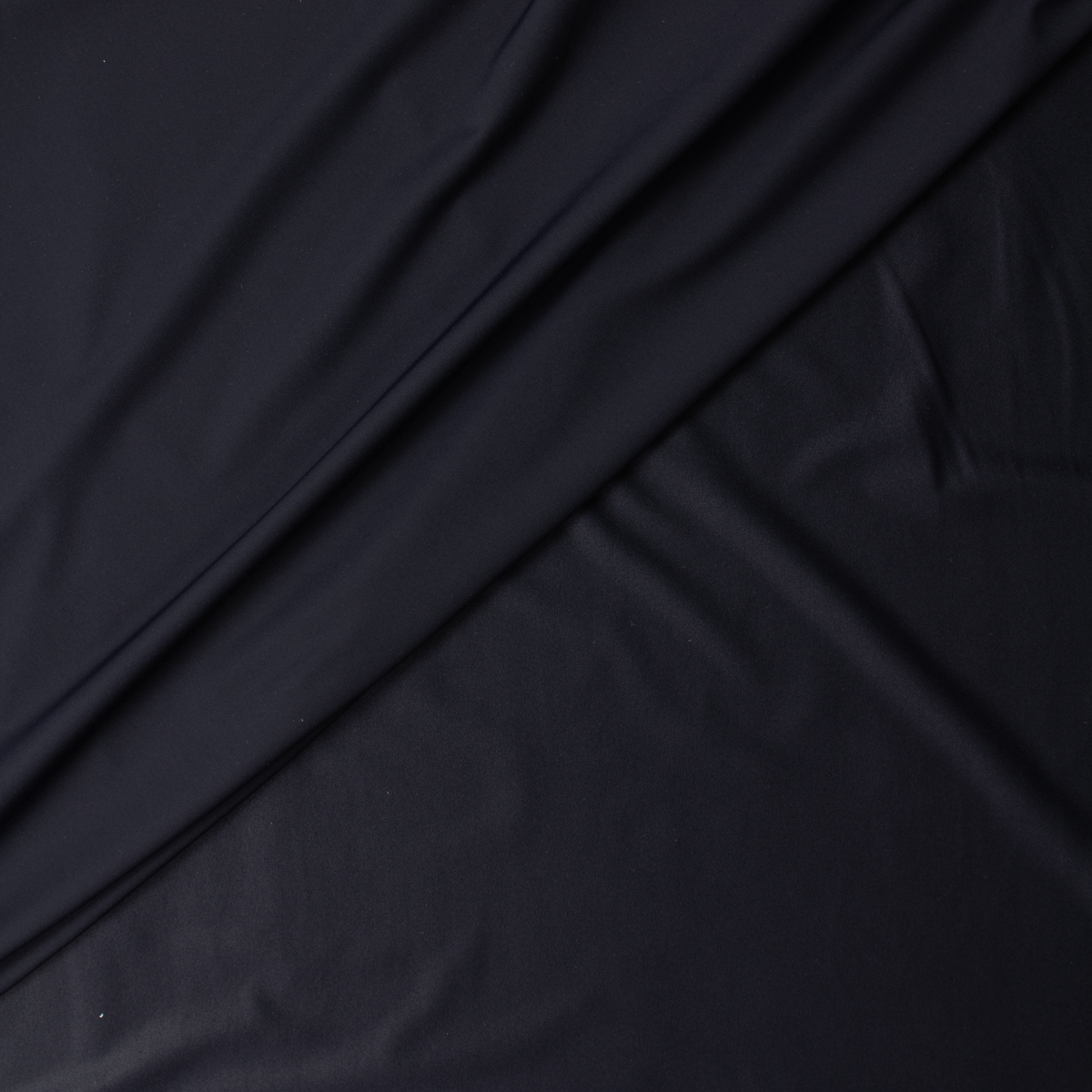 Black Brushed Back Stretch Performance Knit #31638 Fabric By The Yard - Wide shot