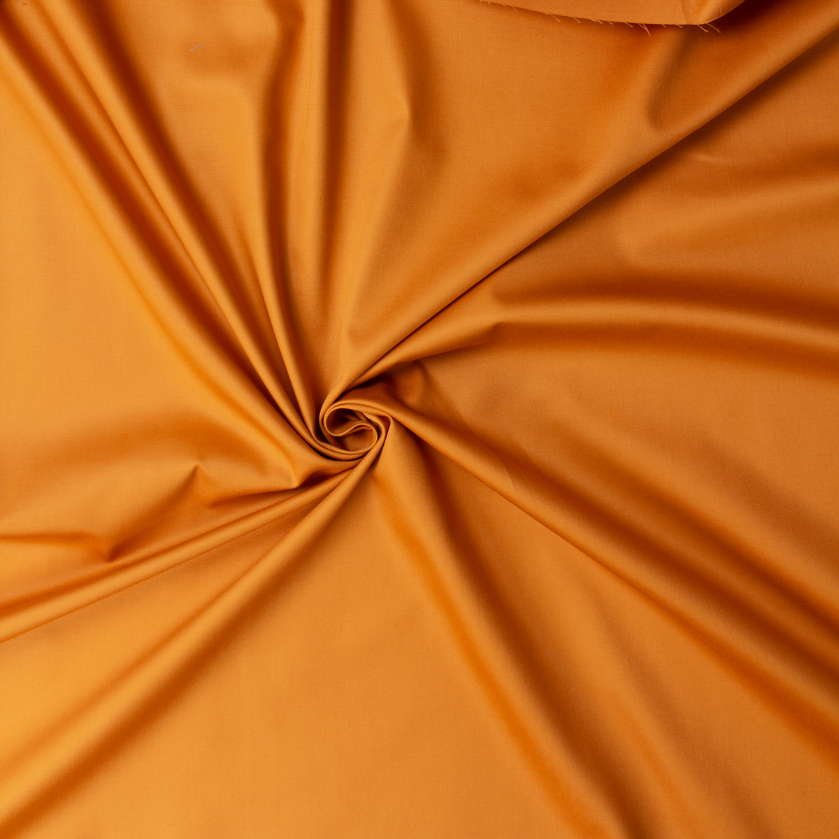 Pumpkin Designer Cotton Sateen #31652 Fabric By The Yard - Wide shot