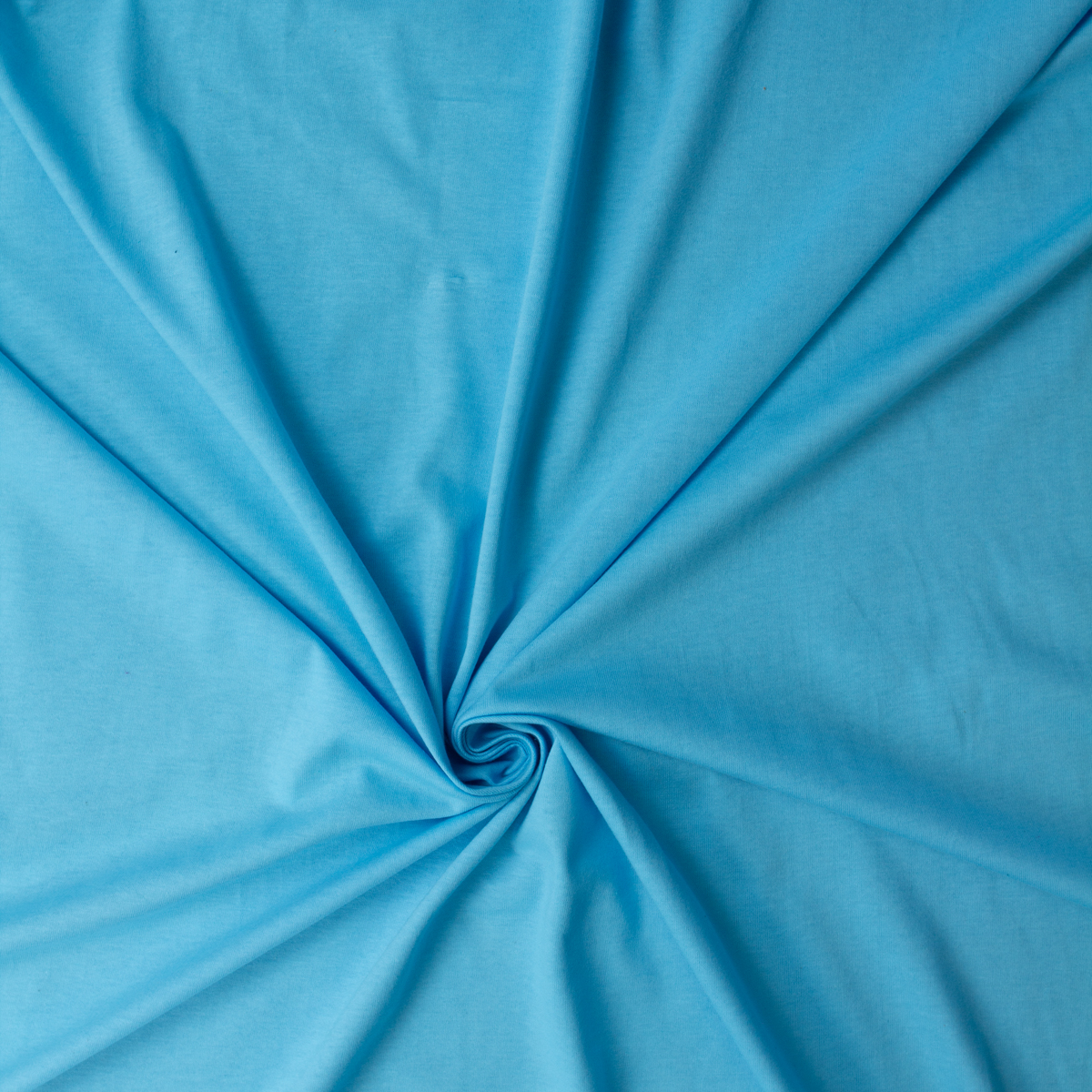 Aqua Organic Cotton Jersey #31655 Fabric By The Yard - Wide shot