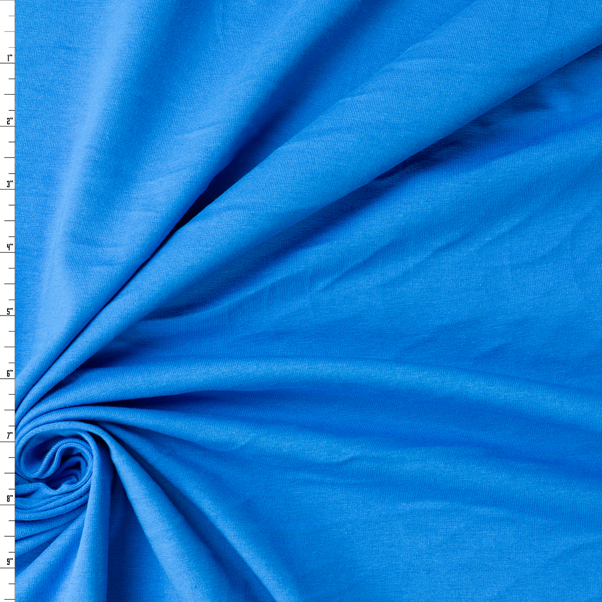 Turquoise Stretch Cotton Jersey Knit #31660 Fabric By The Yard