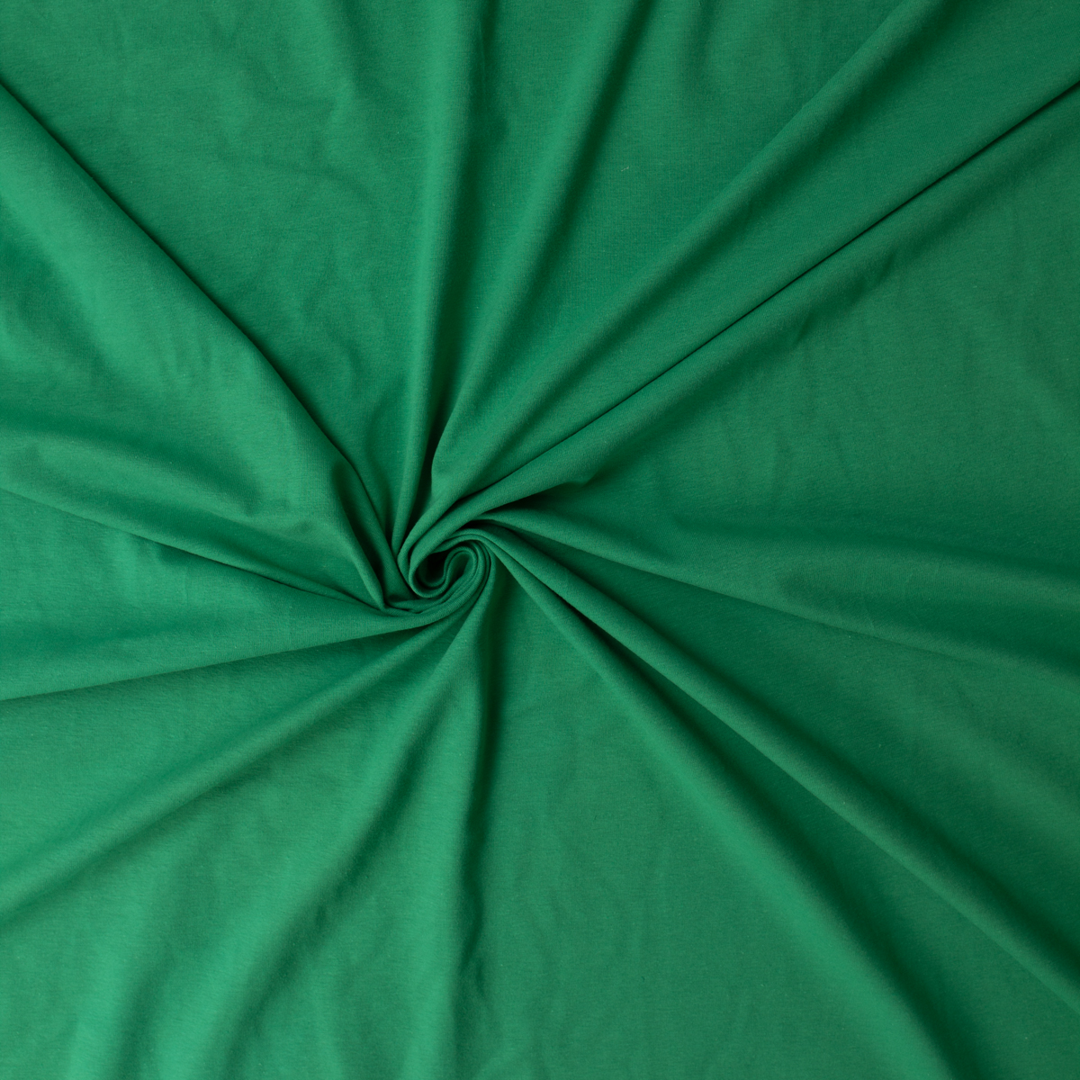 Bright Green Stretch Cotton Jersey Knit #31663 Fabric By The Yard - Wide shot