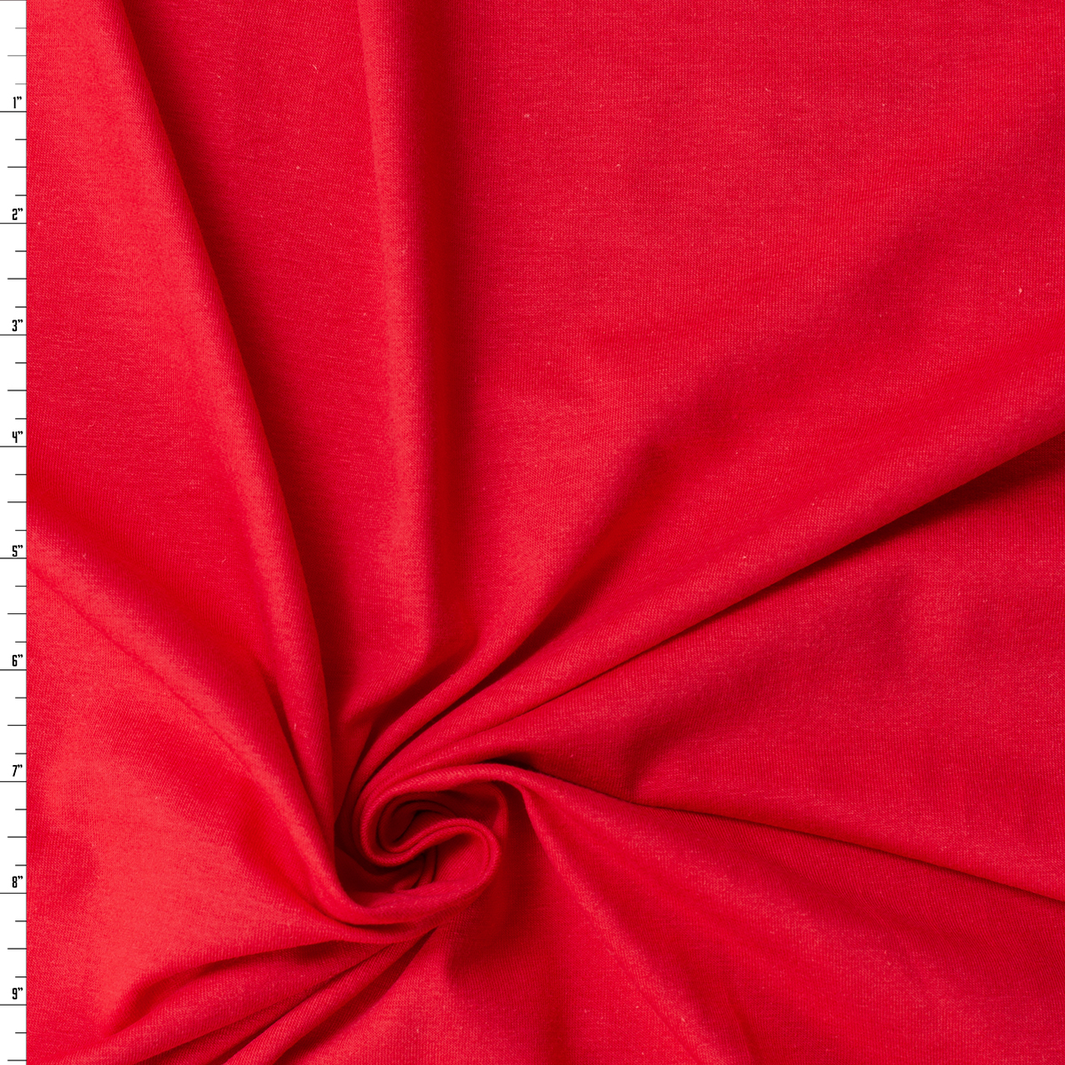 Red Stretch Cotton Jersey Knit #31664 Fabric By The Yard