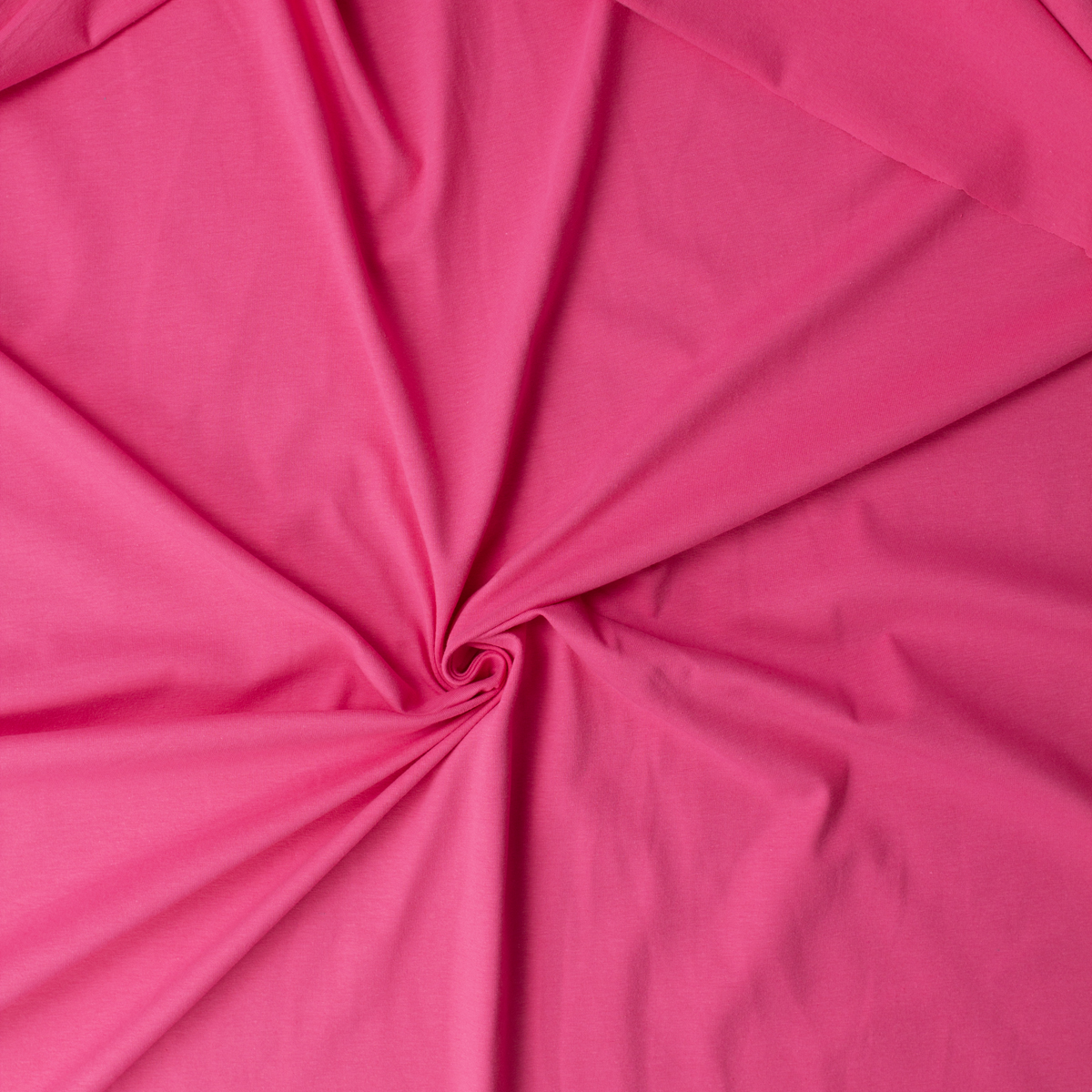 Hot Pink Stretch Cotton Jersey Knit #31665 Fabric By The Yard - Wide shot
