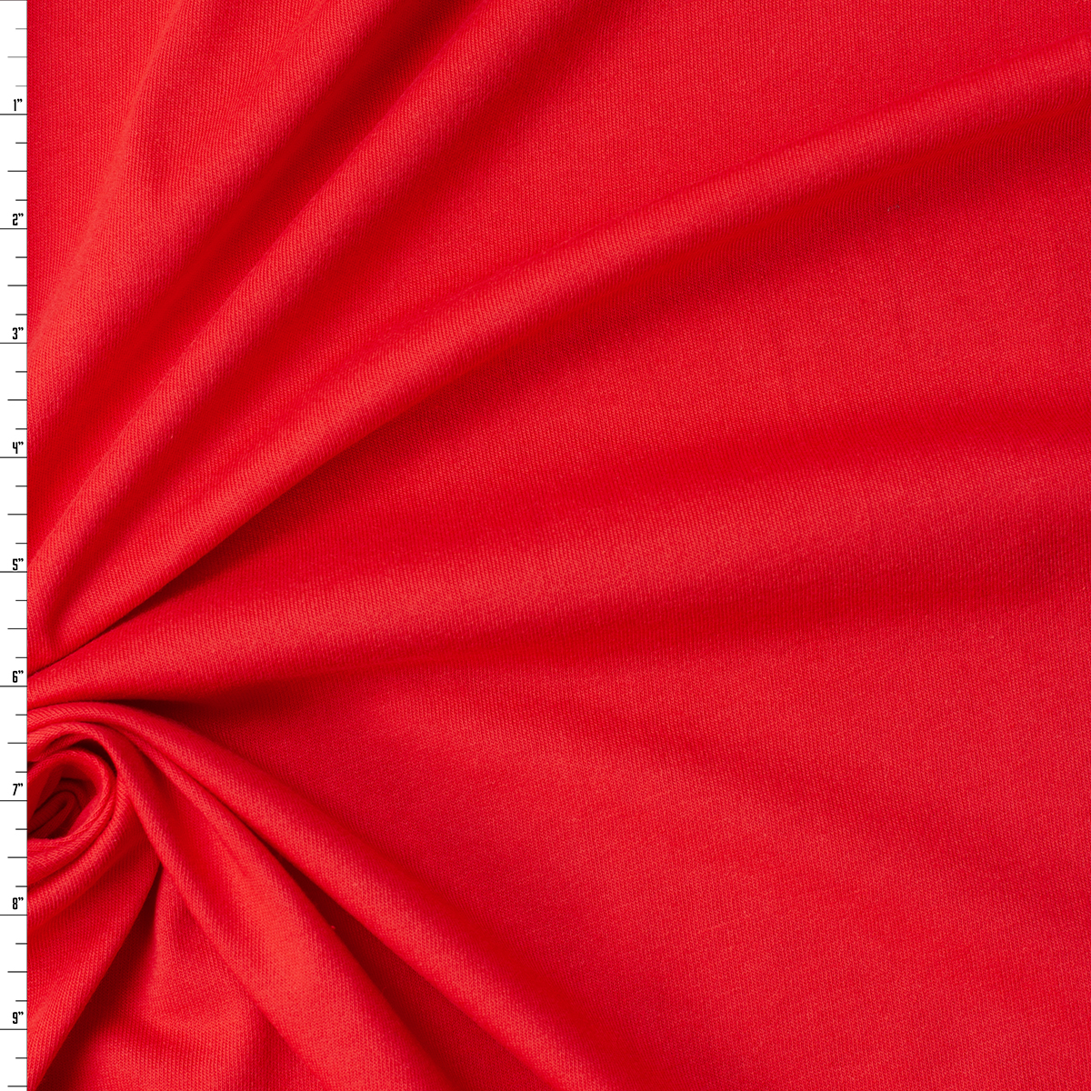 Red Organic Cotton Jersey #31680 Fabric By The Yard