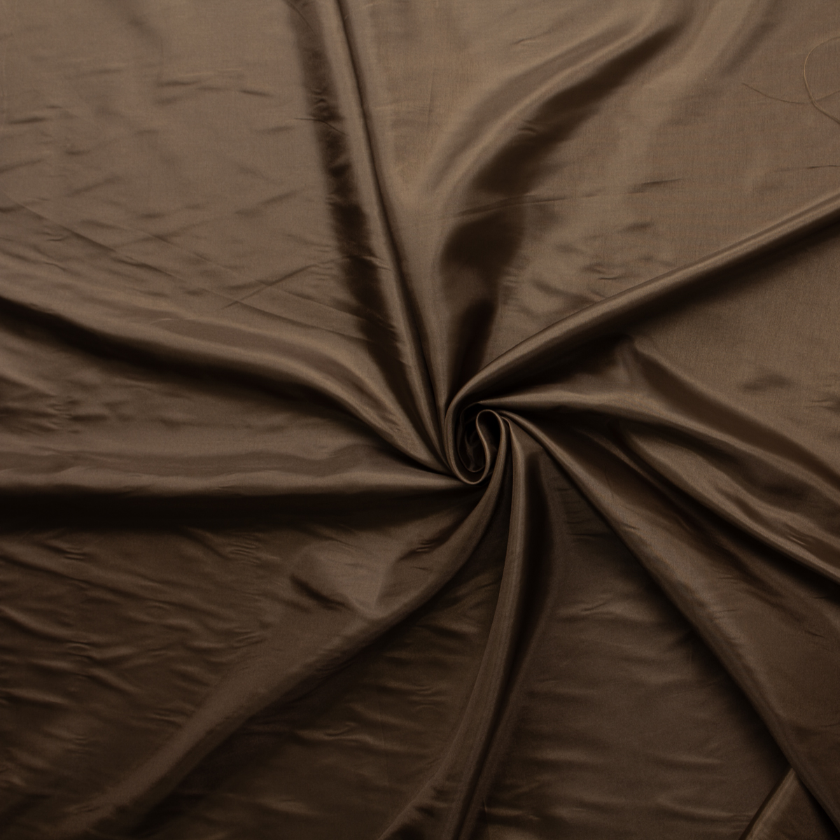 Brown Japanese Poly Habotai #31685 Fabric By The Yard - Wide shot
