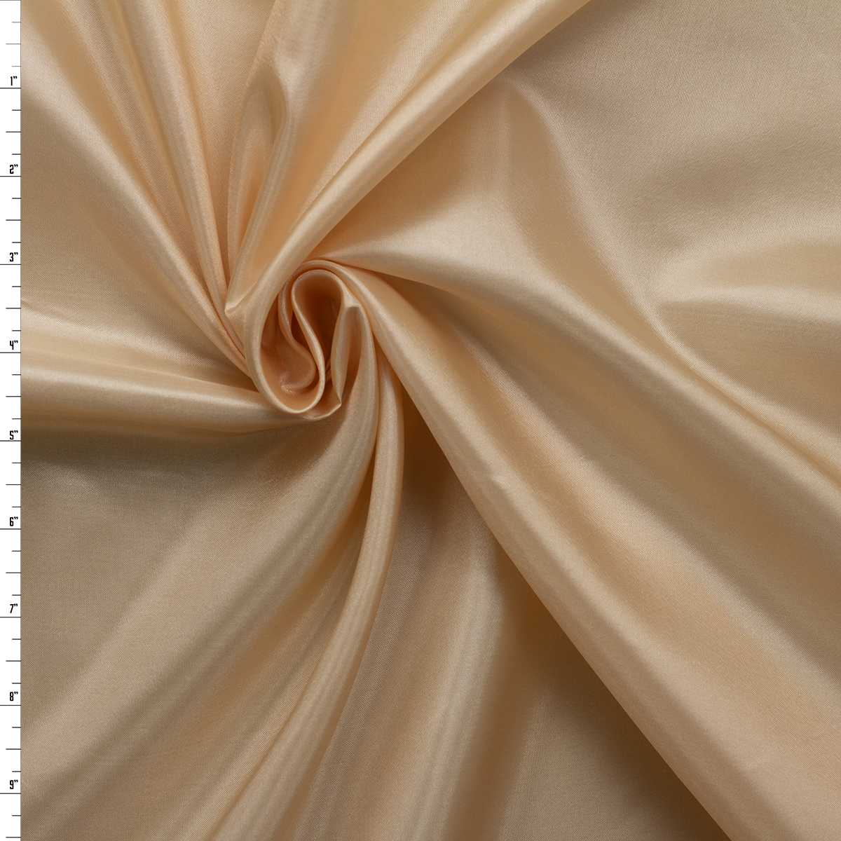 Vintage Ivory Japanese Poly Habotai #31687 Fabric By The Yard