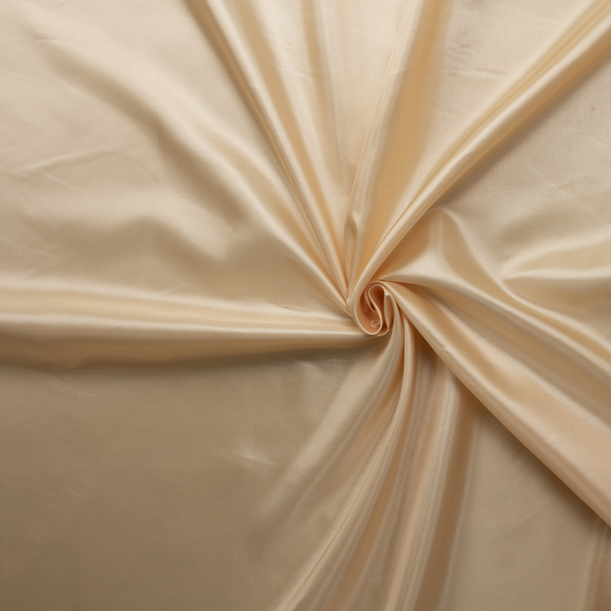 Vintage Ivory Japanese Poly Habotai #31687 Fabric By The Yard - Wide shot