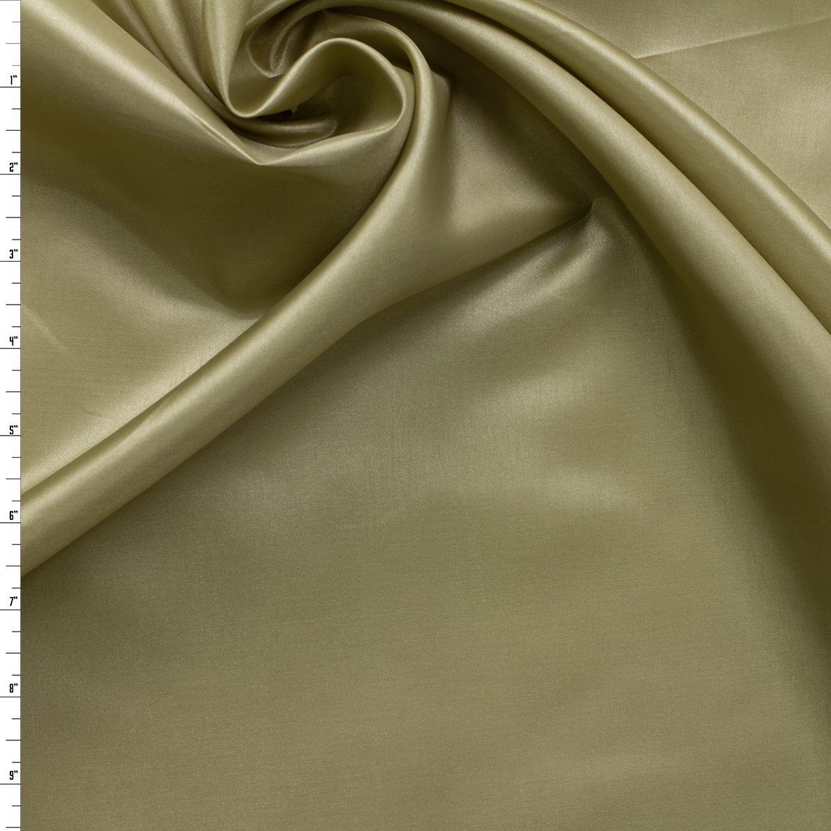 Khaki Japanese Poly Habotai #31712 Fabric By The Yard