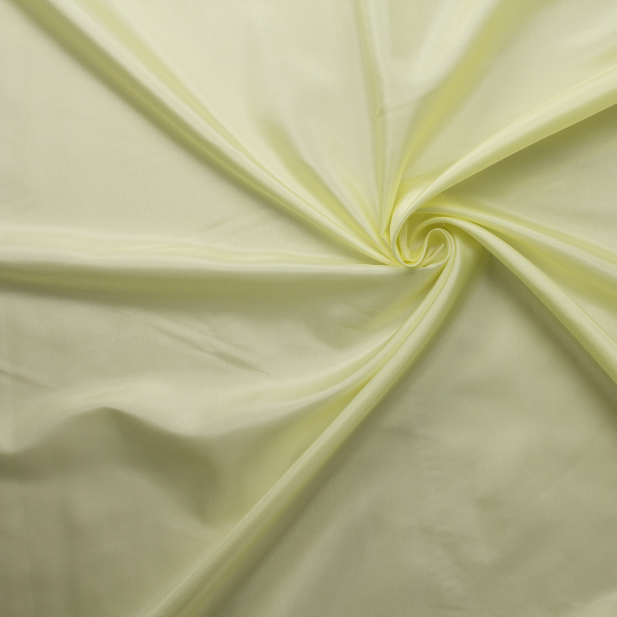 Light Lemon Japanese Poly Habotai #31715 Fabric By The Yard - Wide shot