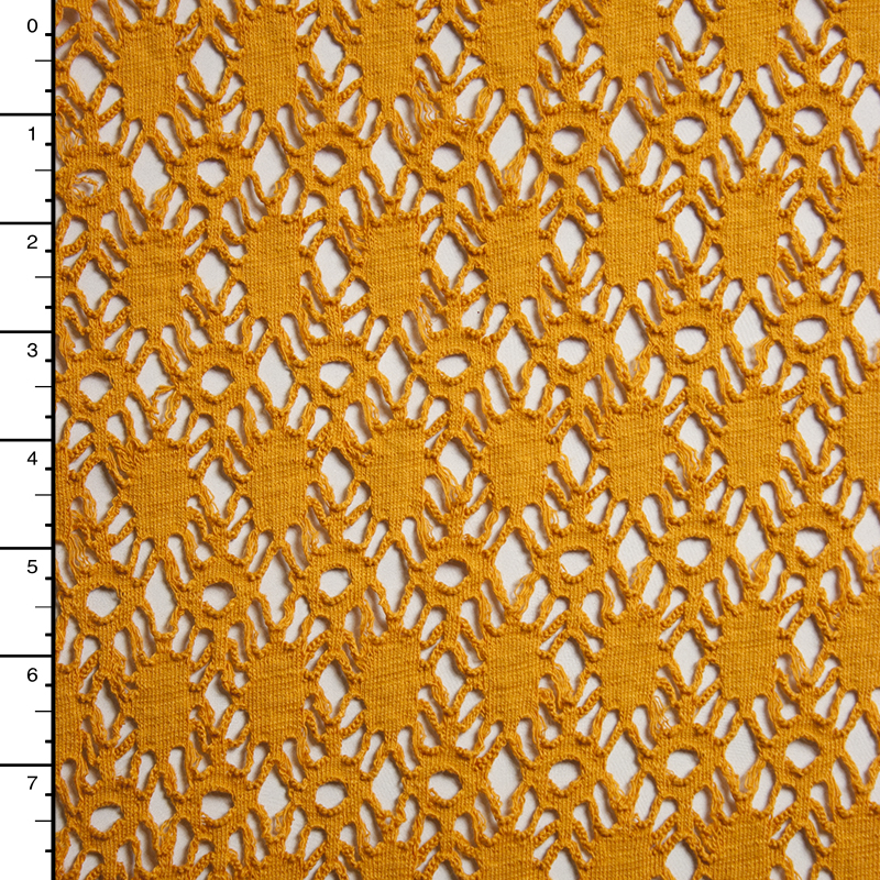 Goldenrod Patterned Net #15339
