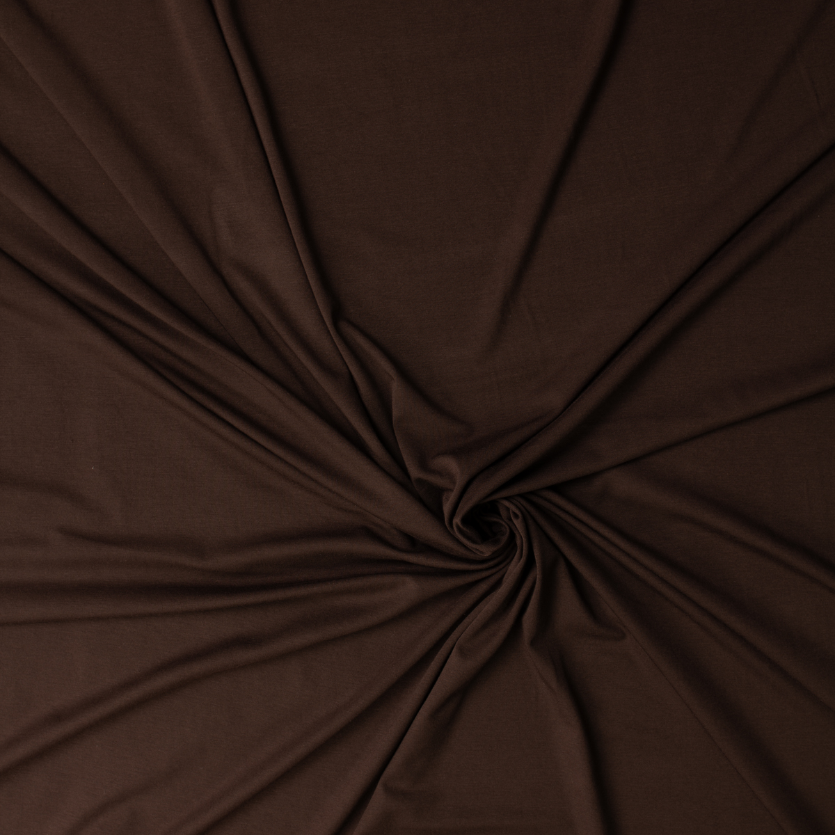 Espresso Heavyweight Stretch Rayon/Spandex Jersey #31873 Fabric By The Yard - Wide shot