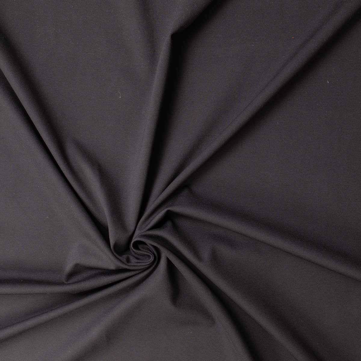Black Heavyweight Ponte De Roma #31900 Fabric By The Yard - Wide shot
