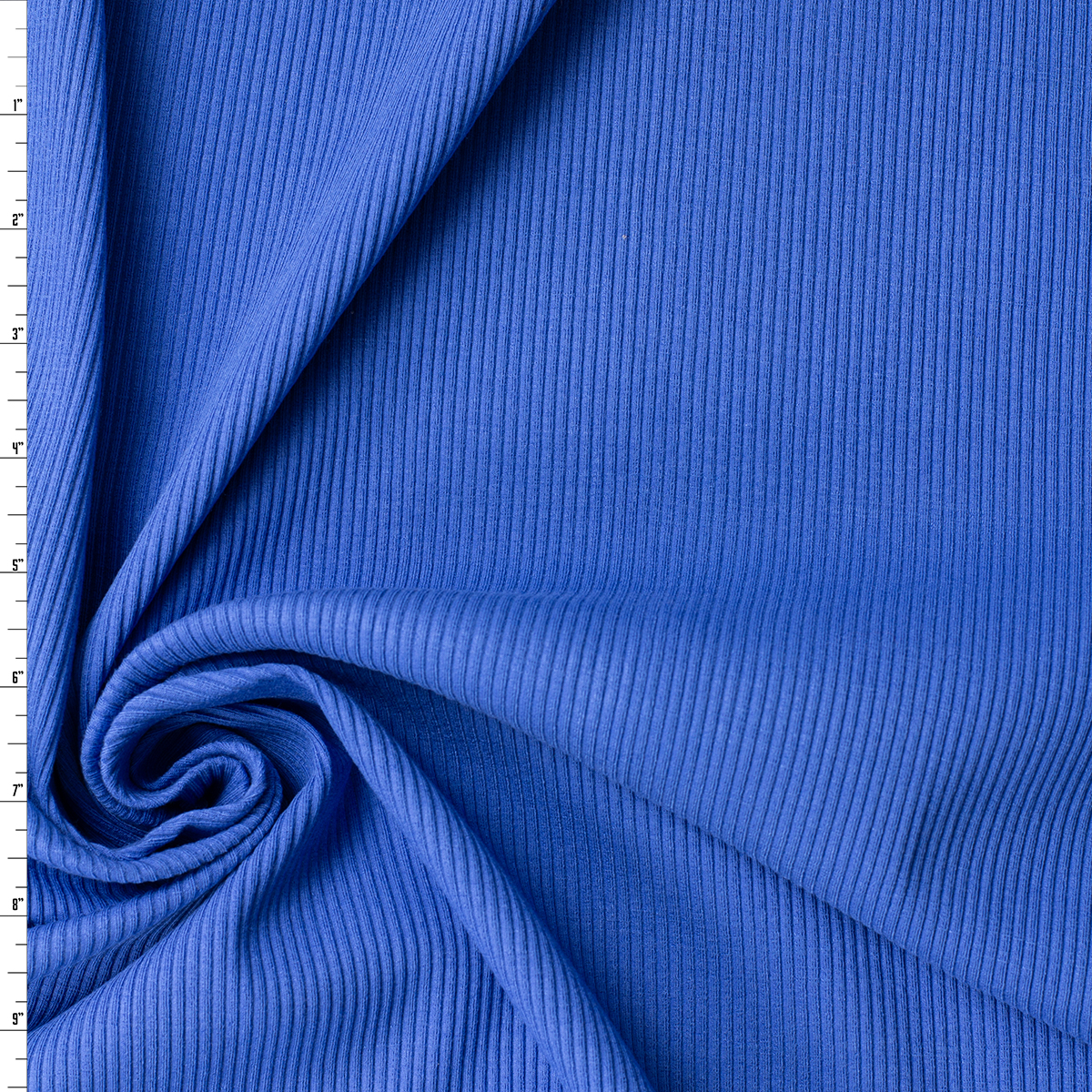 Cobalt Heavyweight Stretch Rib #31913 Fabric By The Yard