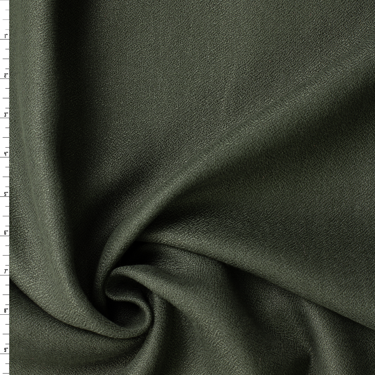Deep Hunter Designer Linen Crepe #31926 Fabric By The Yard