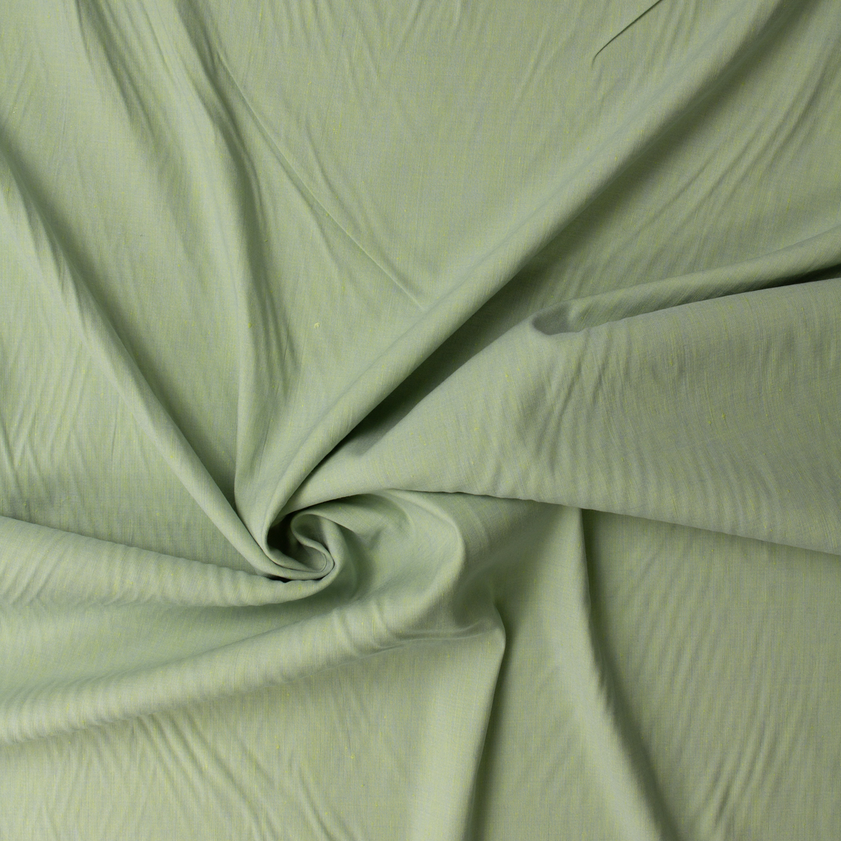 Lime and Slate Two Tone Marabella Stretch Linen/Viscose #31930 Fabric By The Yard - Wide shot