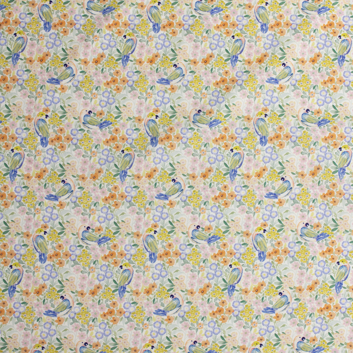 White Paradise Floral Quilter’s Cotton from Dear Stella #31999 Fabric By The Yard - Wide shot