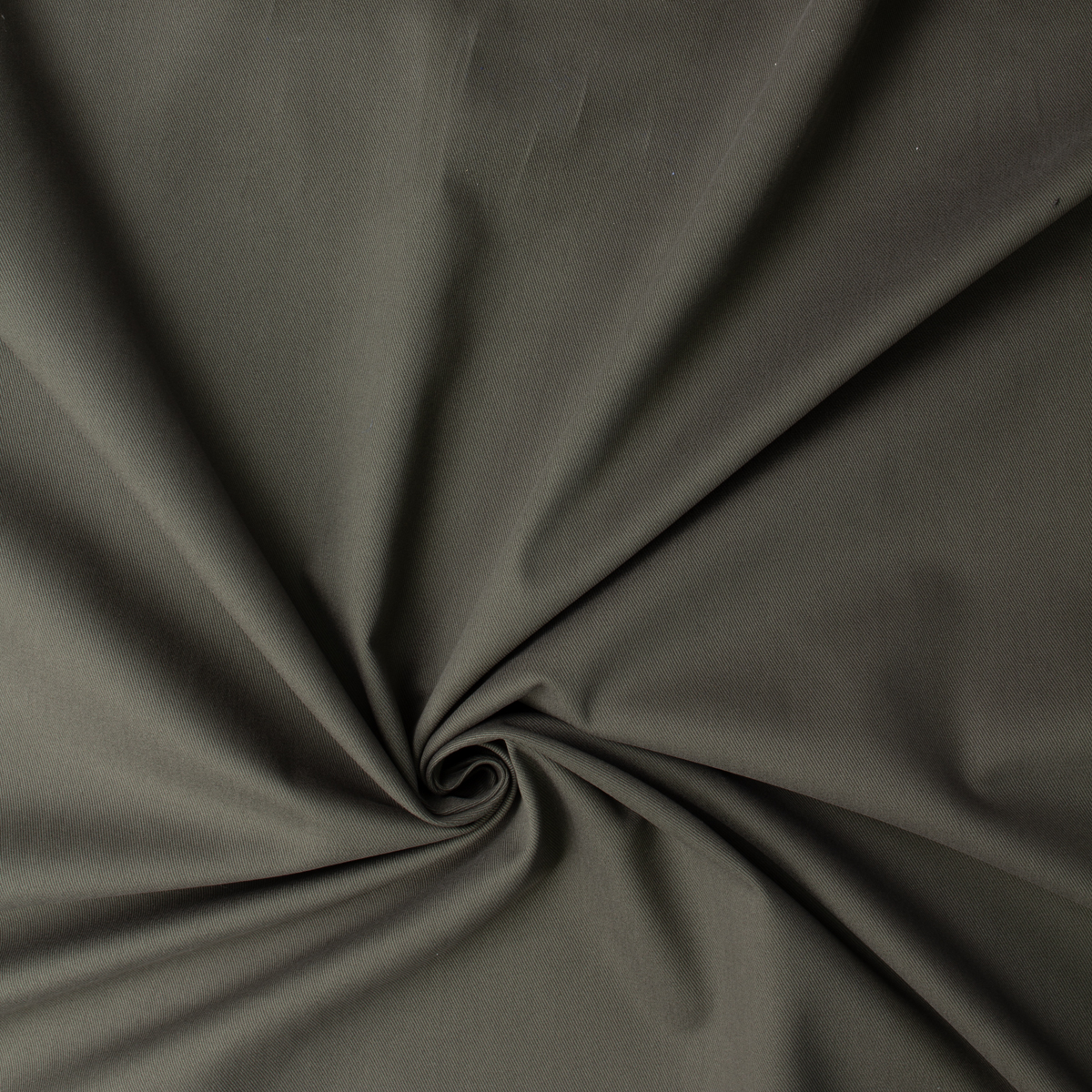 Dark Olive Designer Cotton Bull Denim #32021 Fabric By The Yard - Wide shot