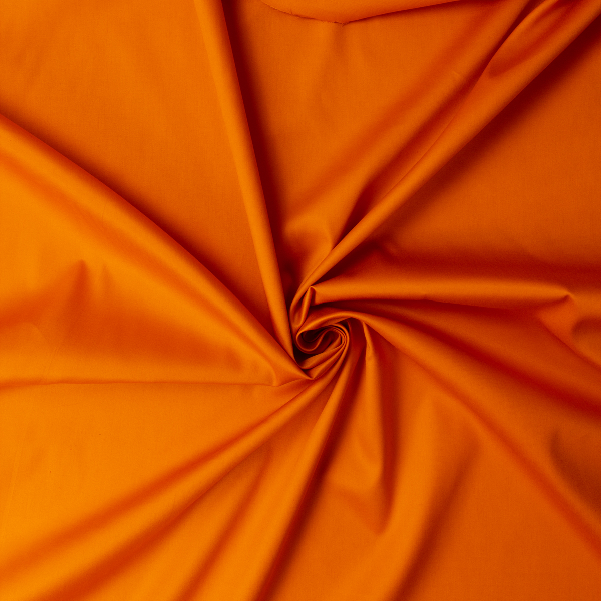 Orange Designer Stretch Cotton Sateen #32026 Fabric By The Yard - Wide shot