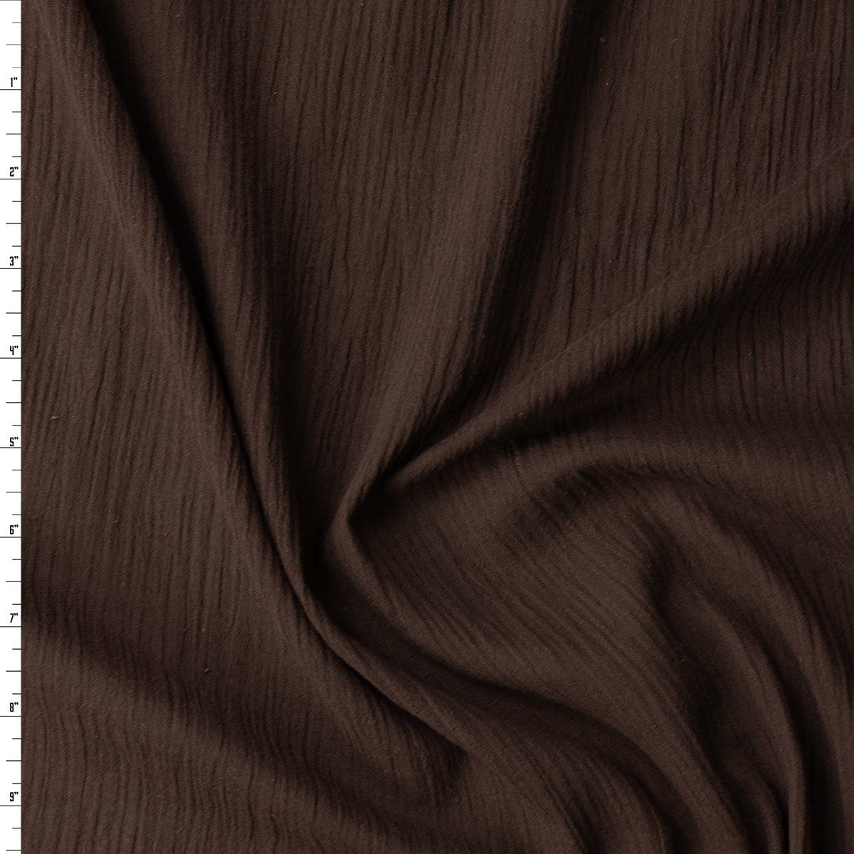 Chocolate Cotton Gauze #32076 Fabric By The Yard