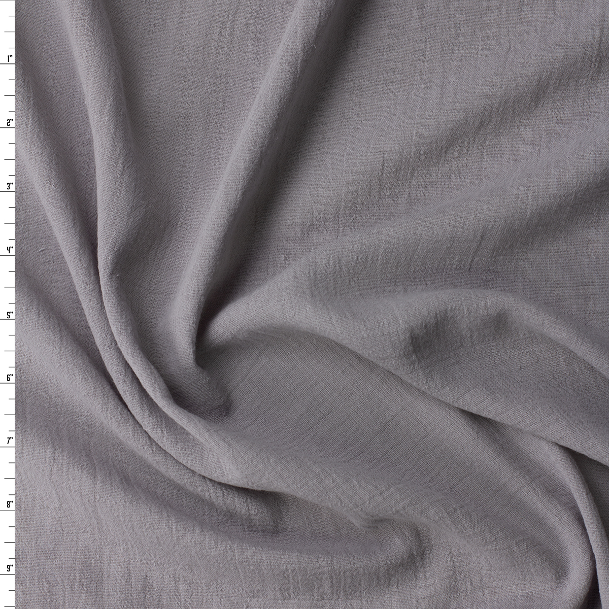 Silver Cotton Gauze #32077 Fabric By The Yard