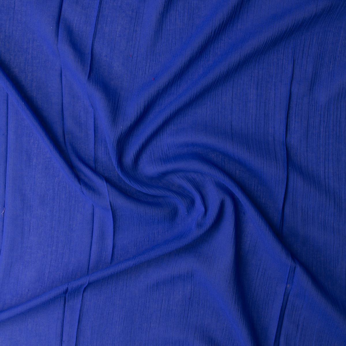 Royal Blue Cotton Gauze #32082 Fabric By The Yard - Wide shot