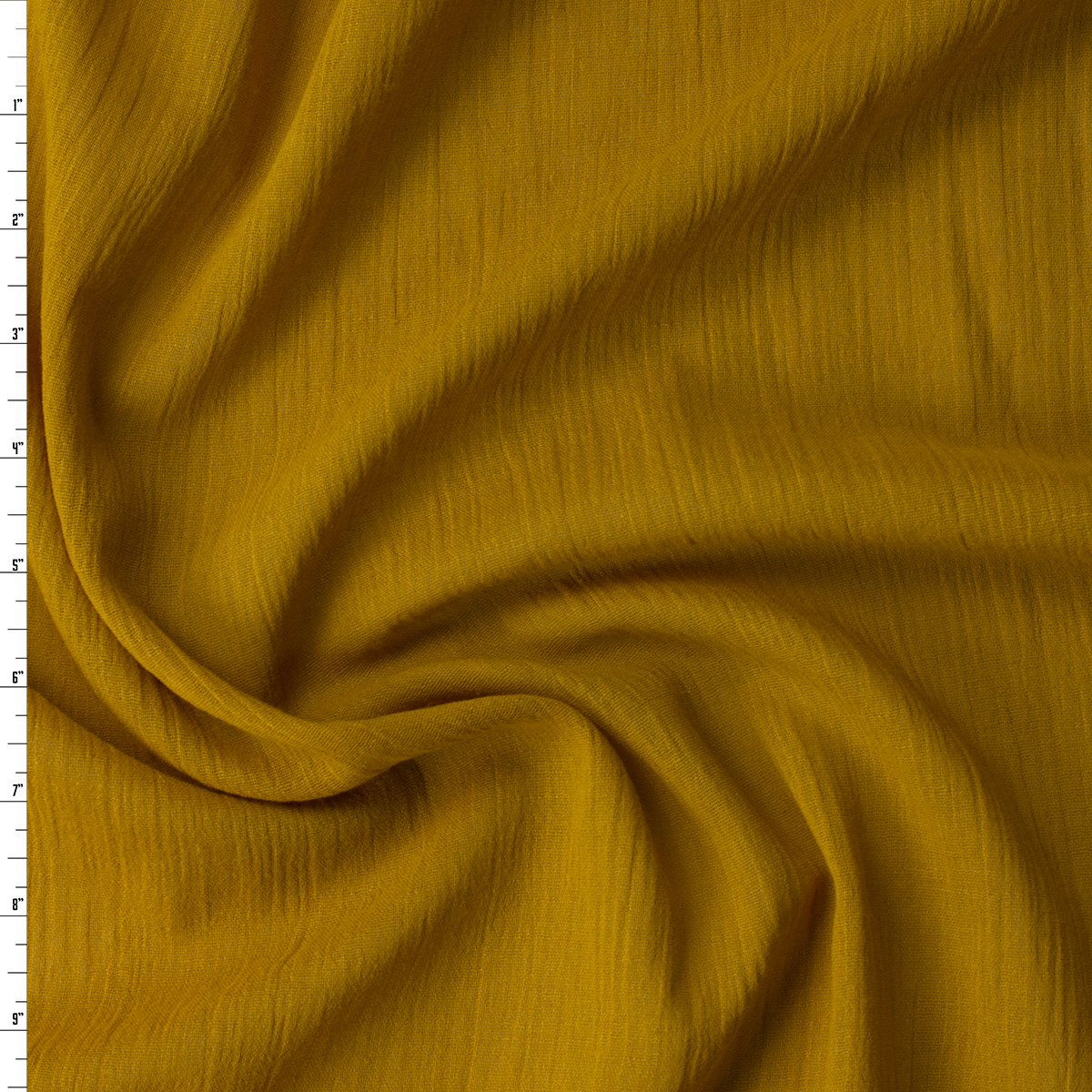 Mustard Cotton Gauze #32084 Fabric By The Yard