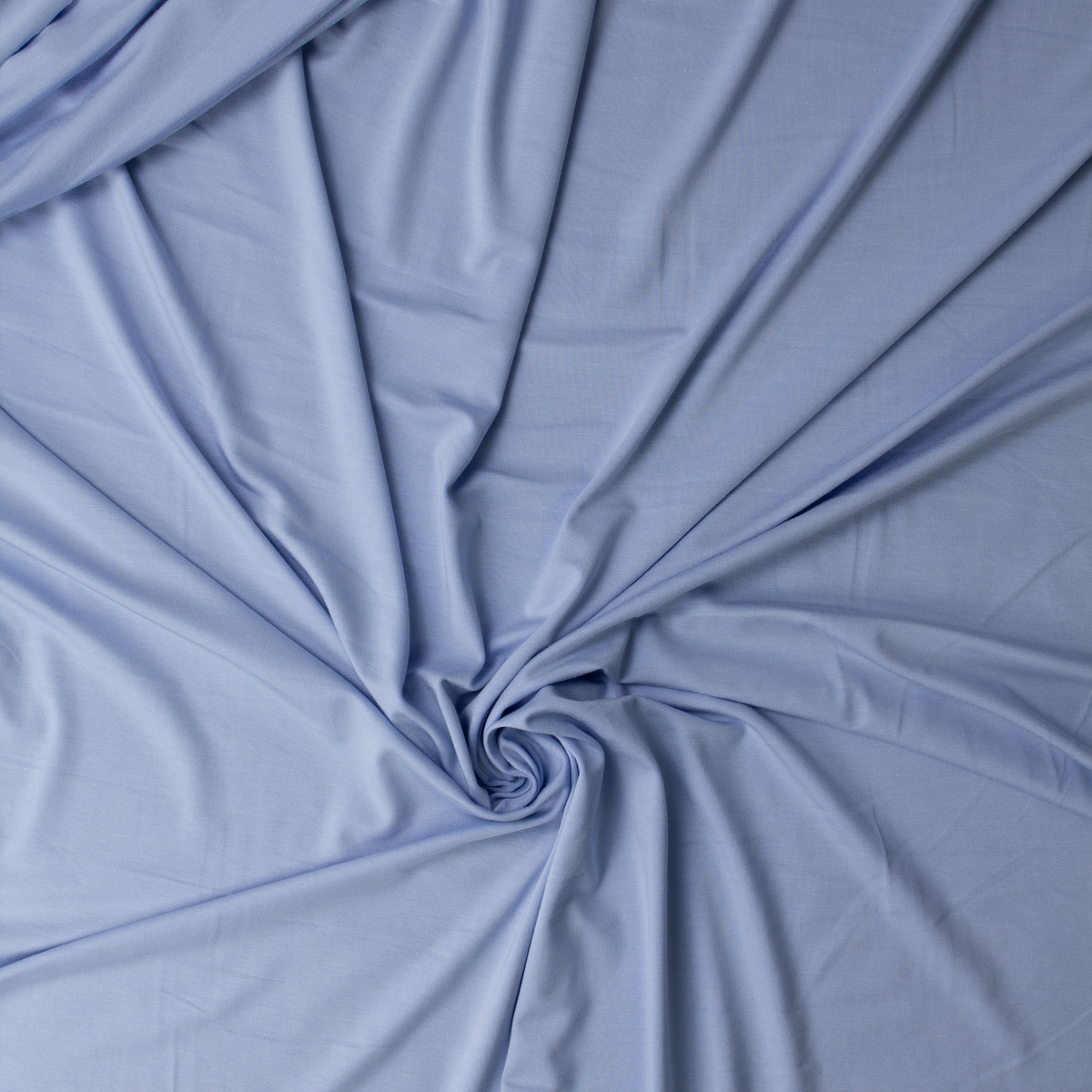 Baby Blue Heavyweight Stretch Rayon/Spandex Jersey #32092 Fabric By The Yard - Wide shot