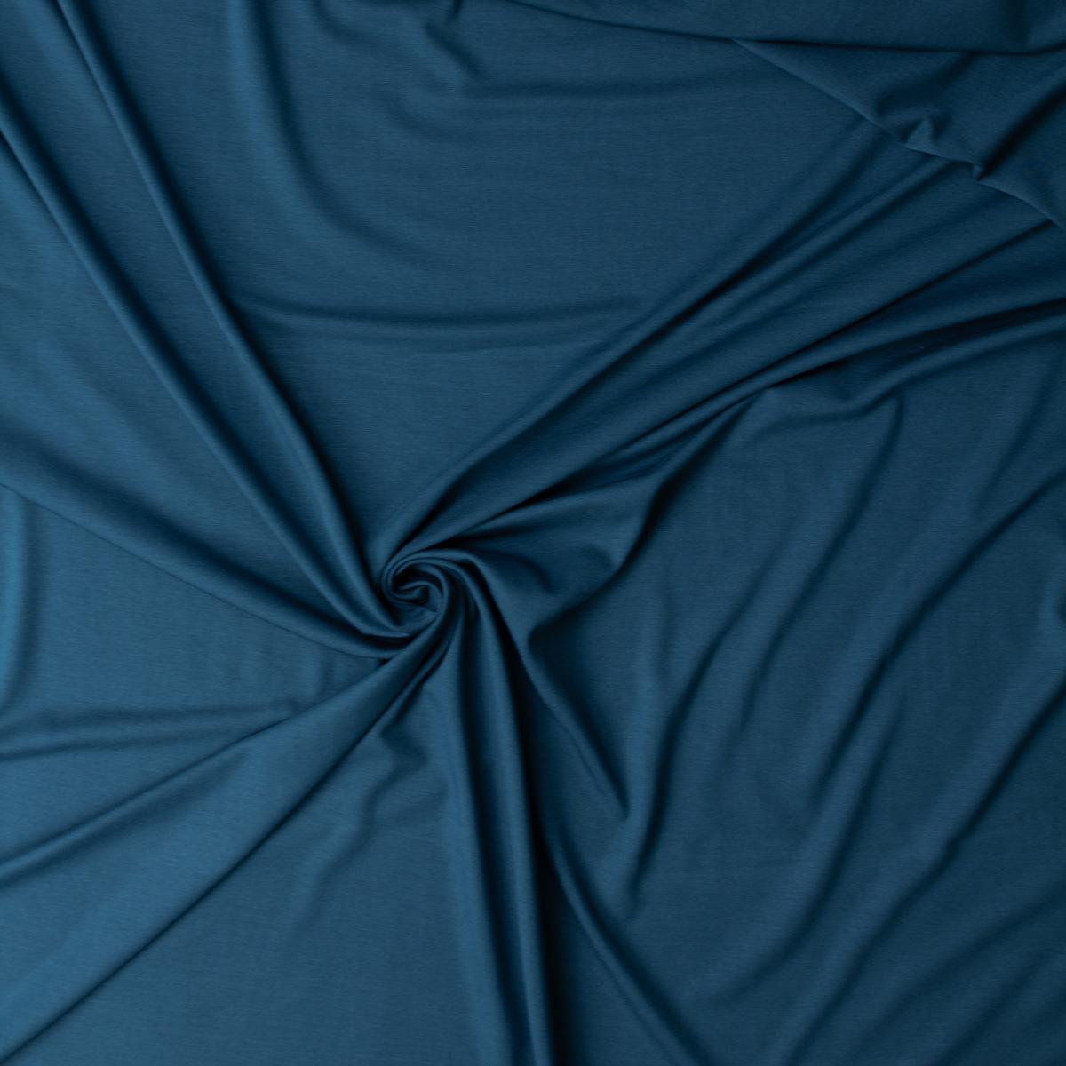 Teal Heavyweight Stretch Rayon/Spandex Jersey #32093 Fabric By The Yard - Wide shot