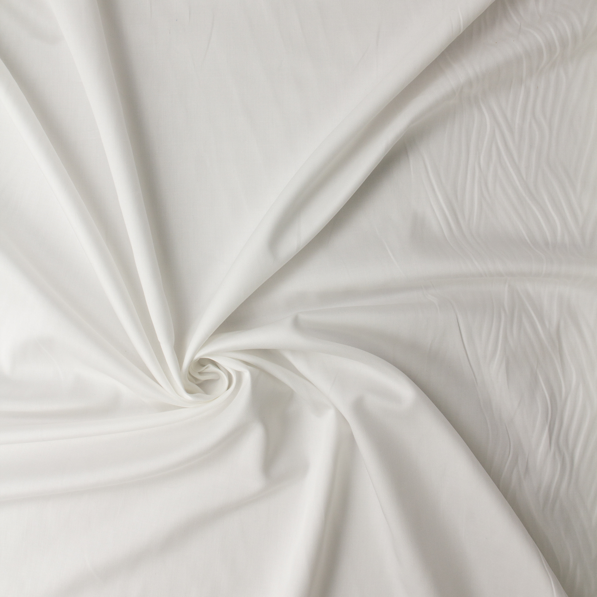 White Lightweight Cotton Twill #32101 Fabric By The Yard - Wide shot